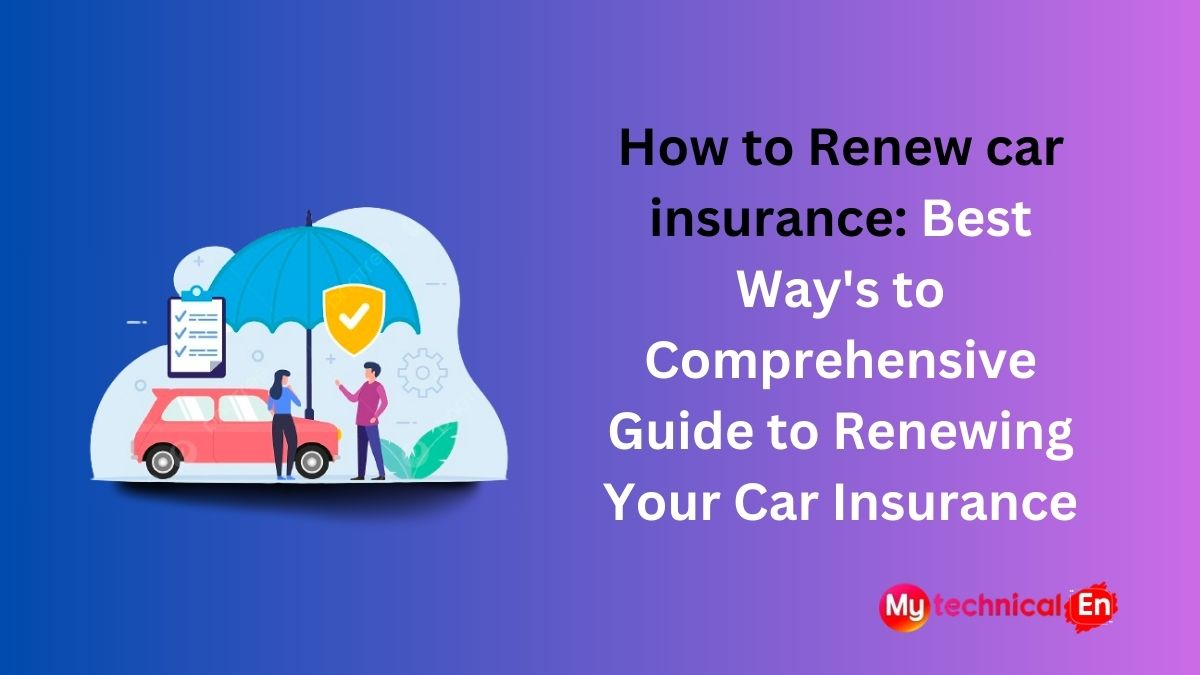 renew car insurance