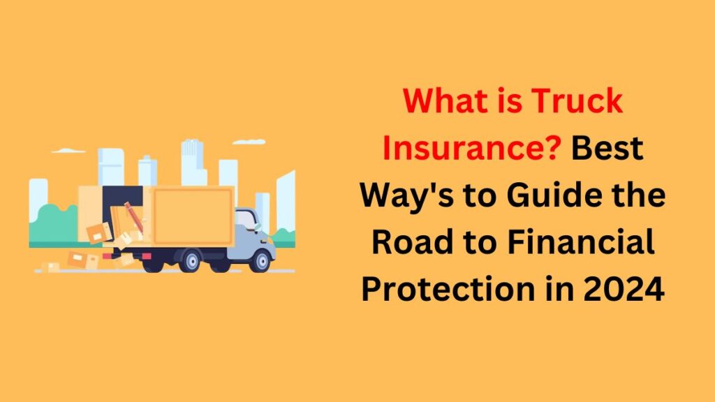 Truck Insurance